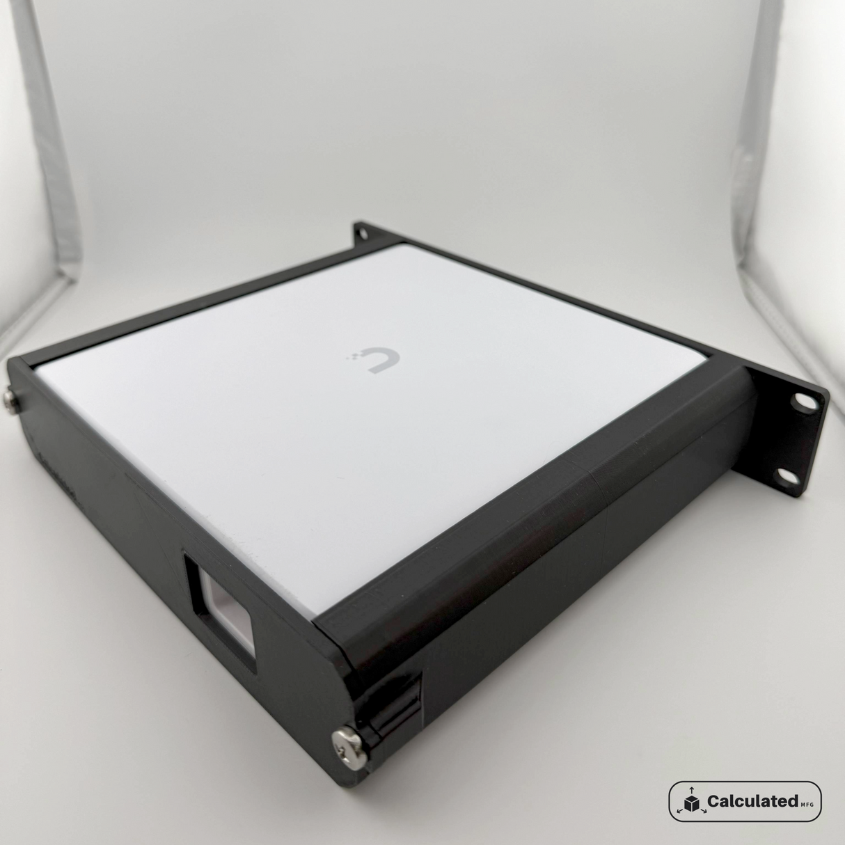 UniFi USW-Lite-16-PoE | PETG Mount w/ Brass Inserts | Fits Standard 10" Server Racks 1U