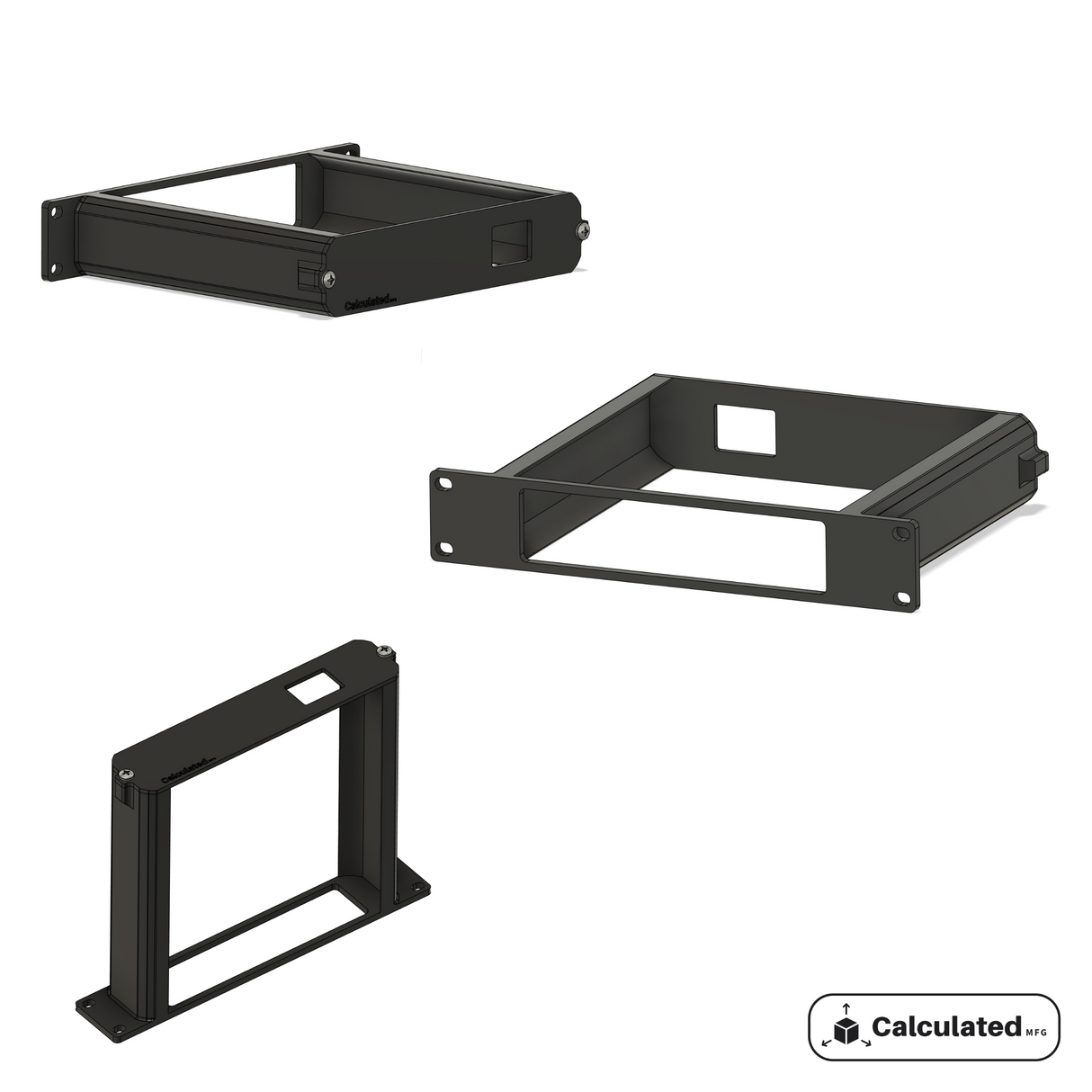 UniFi USW-Lite-16-PoE | PETG Mount w/ Brass Inserts | Fits Standard 10" Server Racks 1U