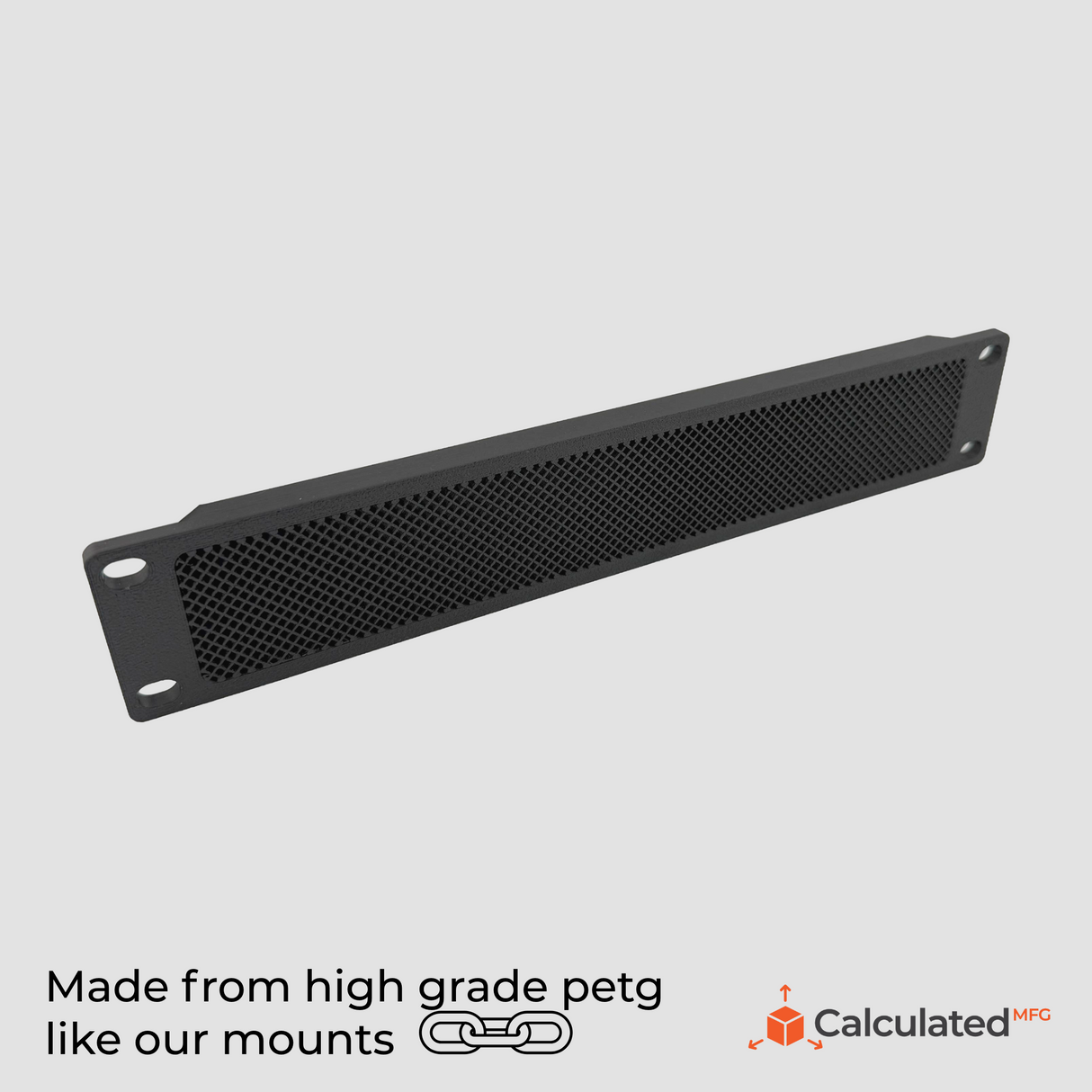 1U Filler Panel for 10" Server Rack