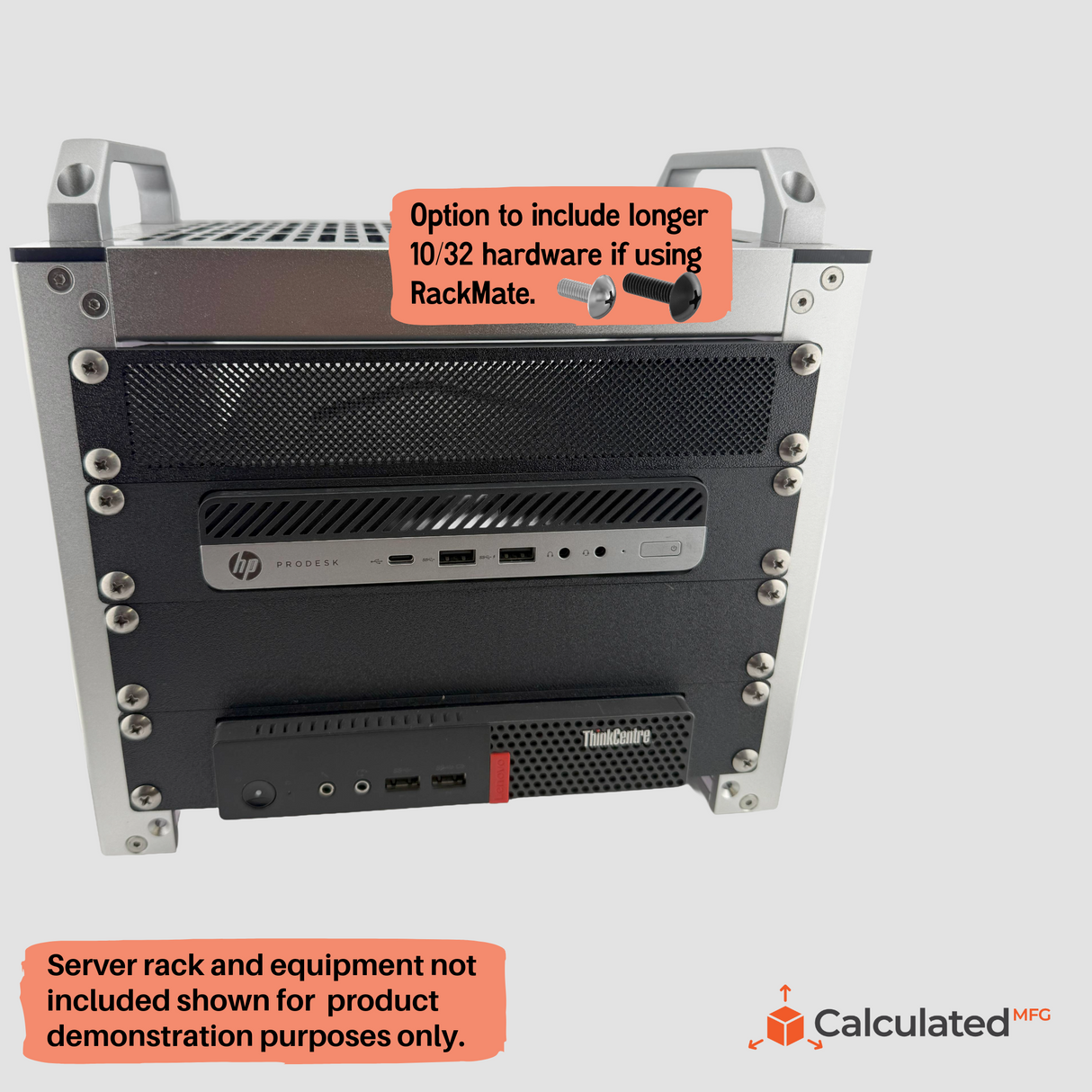 1U Filler Panel for 10" Server Rack