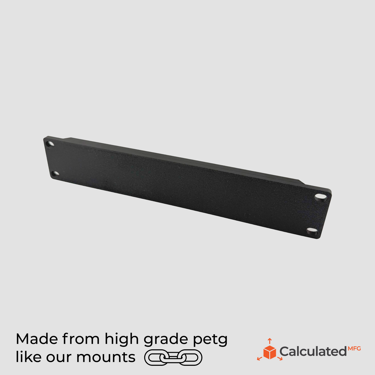 1U Filler Panel for 10" Server Rack