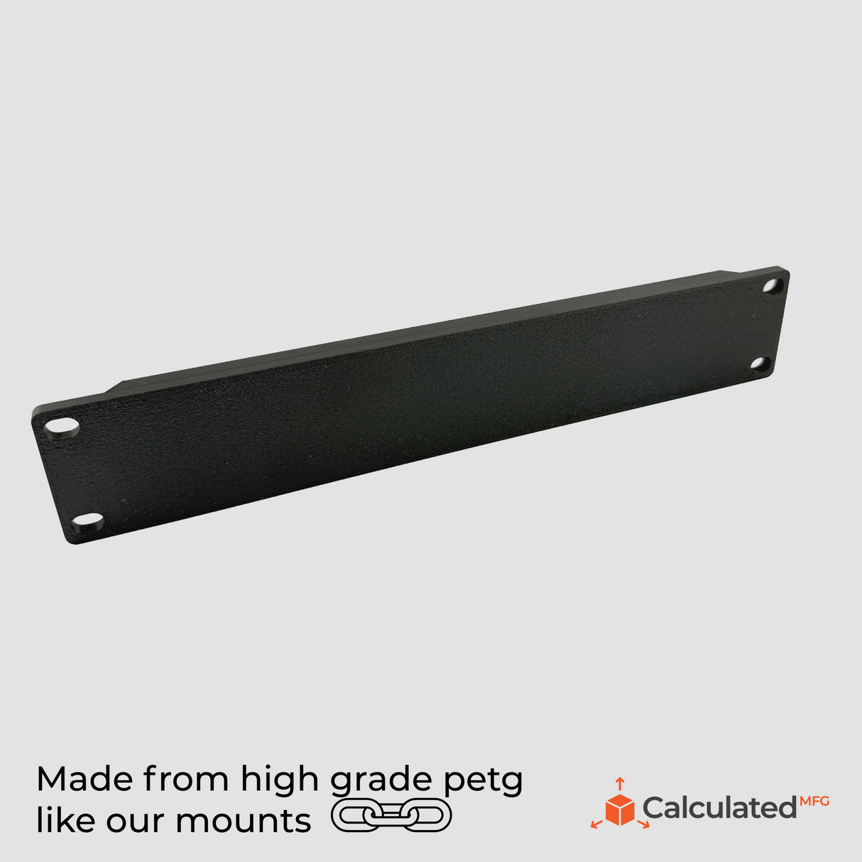 1U Filler Panel for 10" Server Rack