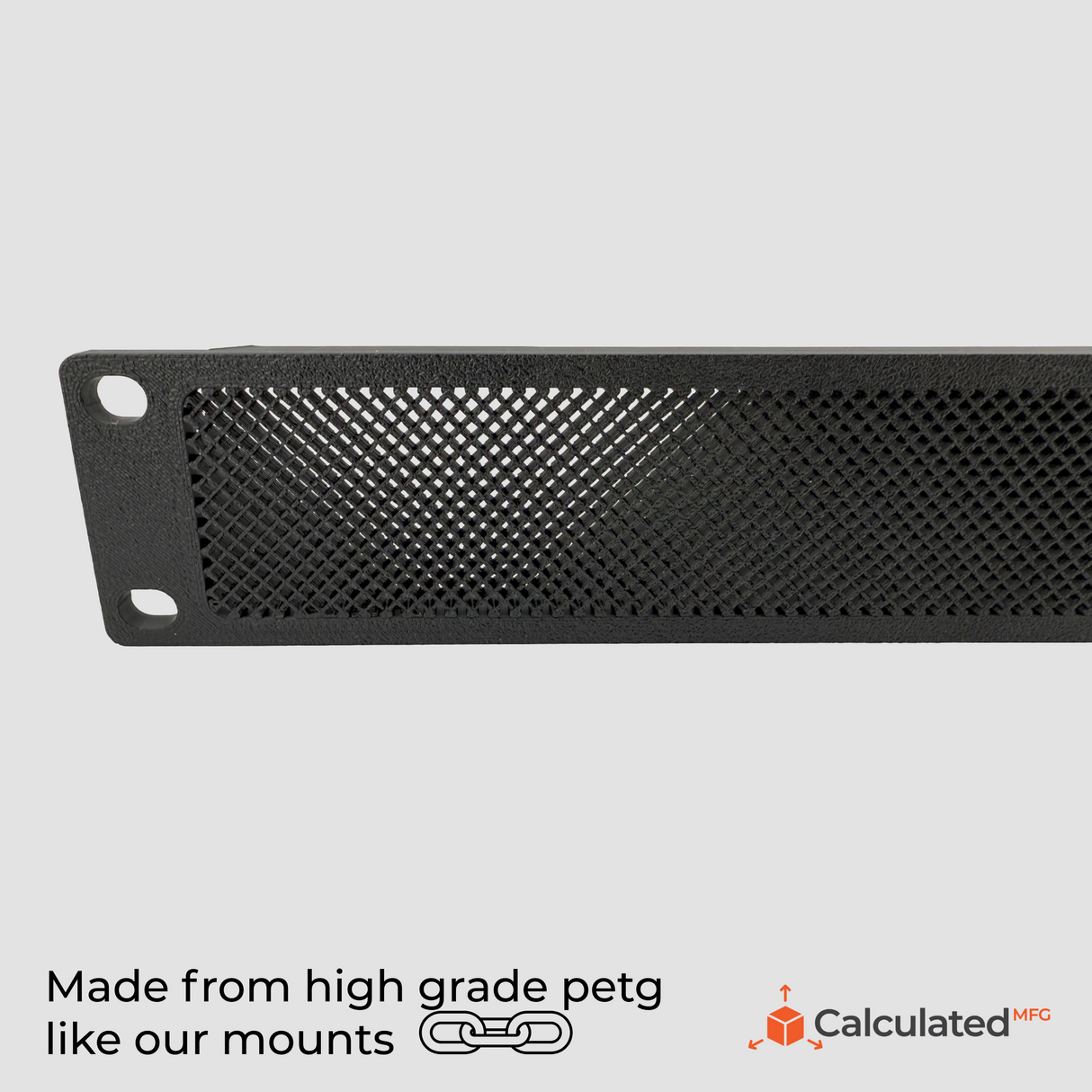 1U Filler Panel for 10" Server Rack
