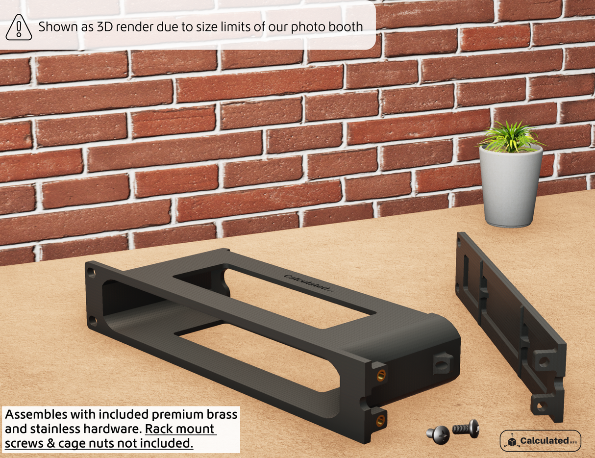 UniFi USW-Flex-2.5G-8-PoE | 1u Mount for Standard 19" Server Racks