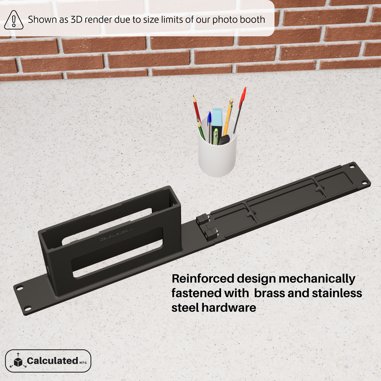 Netgear GS308E or MS308 | 1U - 19in Rack Mount | Bracket for 8-Port Switch