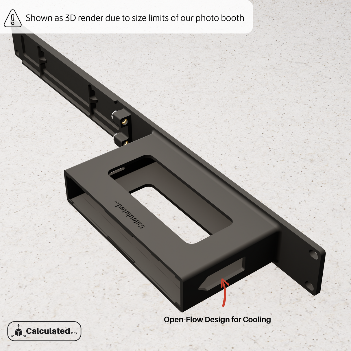 Netgear GS308E or MS308 | 1U - 19in Rack Mount | Bracket for 8-Port Switch