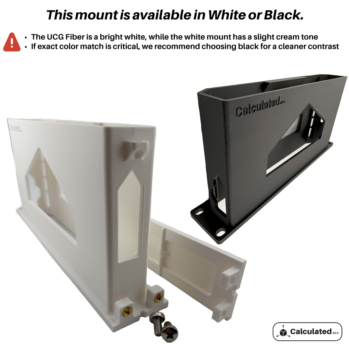 Unifi UCG Fiber 19" Rack Mount | Reverse Orientation Mount Port outward | 1U Mount for UniFi UCG Fiber