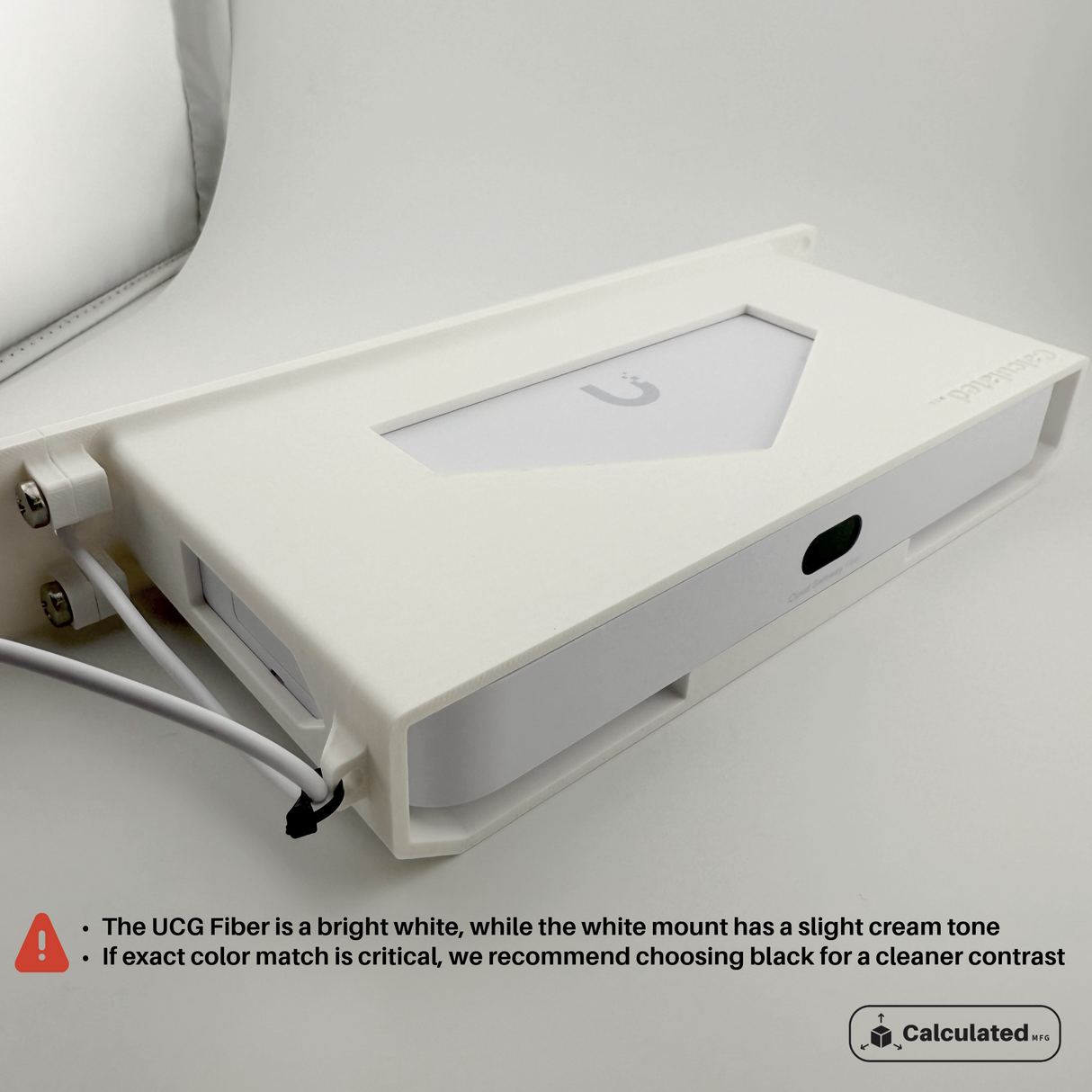 Unifi UCG Fiber 19" Rack Mount | Reverse Orientation Mount Port outward | 1U Mount for UniFi UCG Fiber