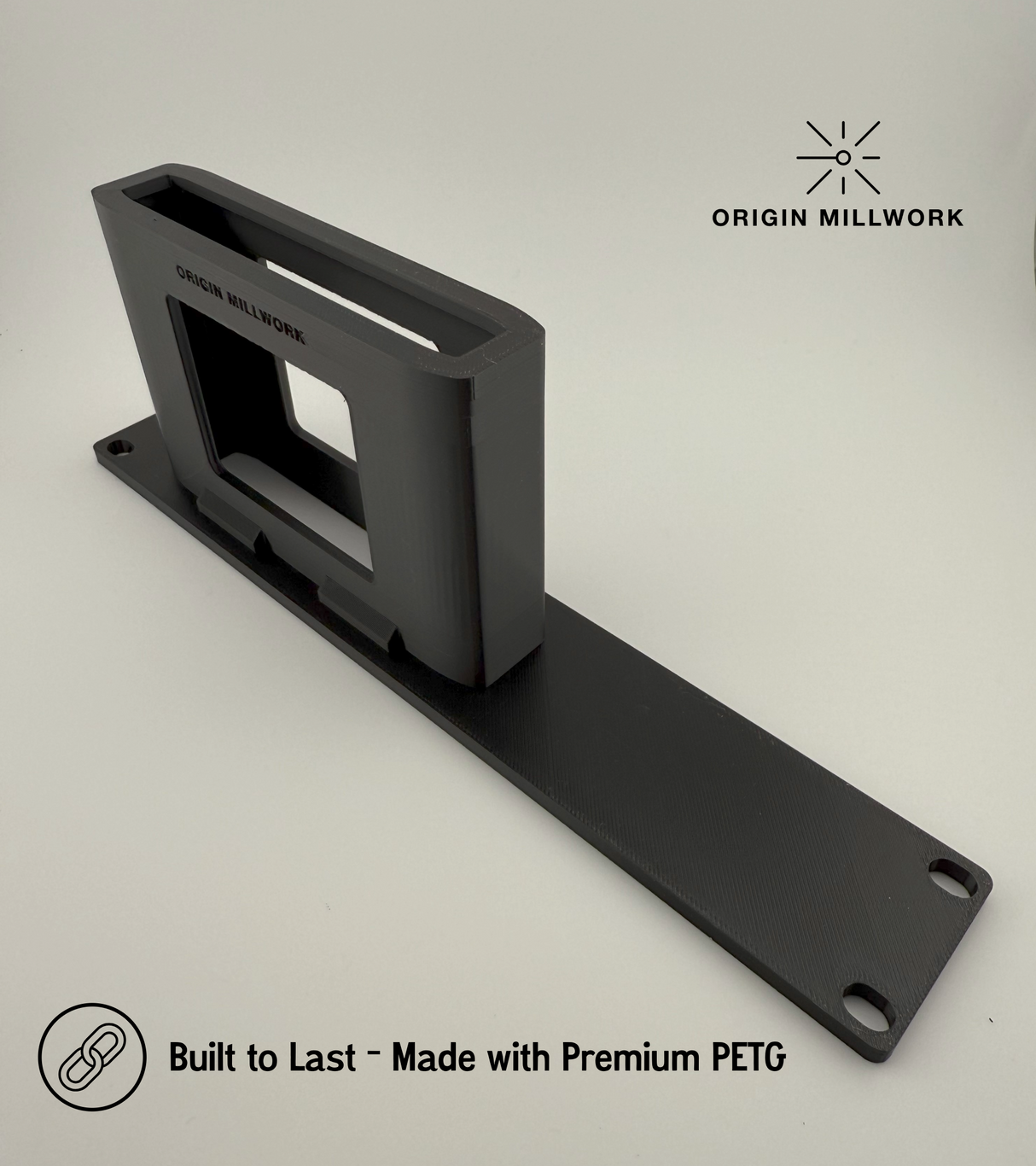 UniFi Flex Mini 2.5G-5 Switch Mount | 10" Rack Mount 1U | Compatible with DeskPi Rackmate, Secure Network Switch Holder