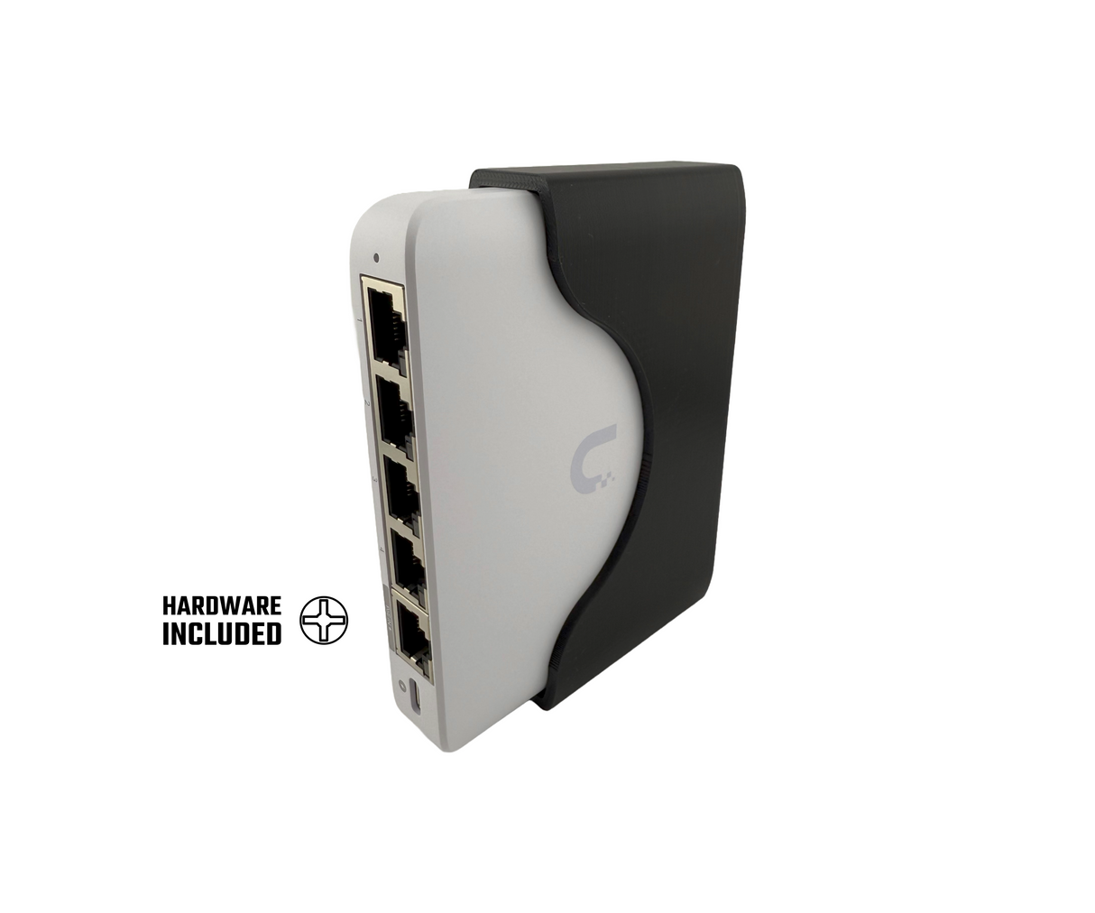 UniFi Flex Mini 2.5G | 1U Network Switch Holder | Wall Mount