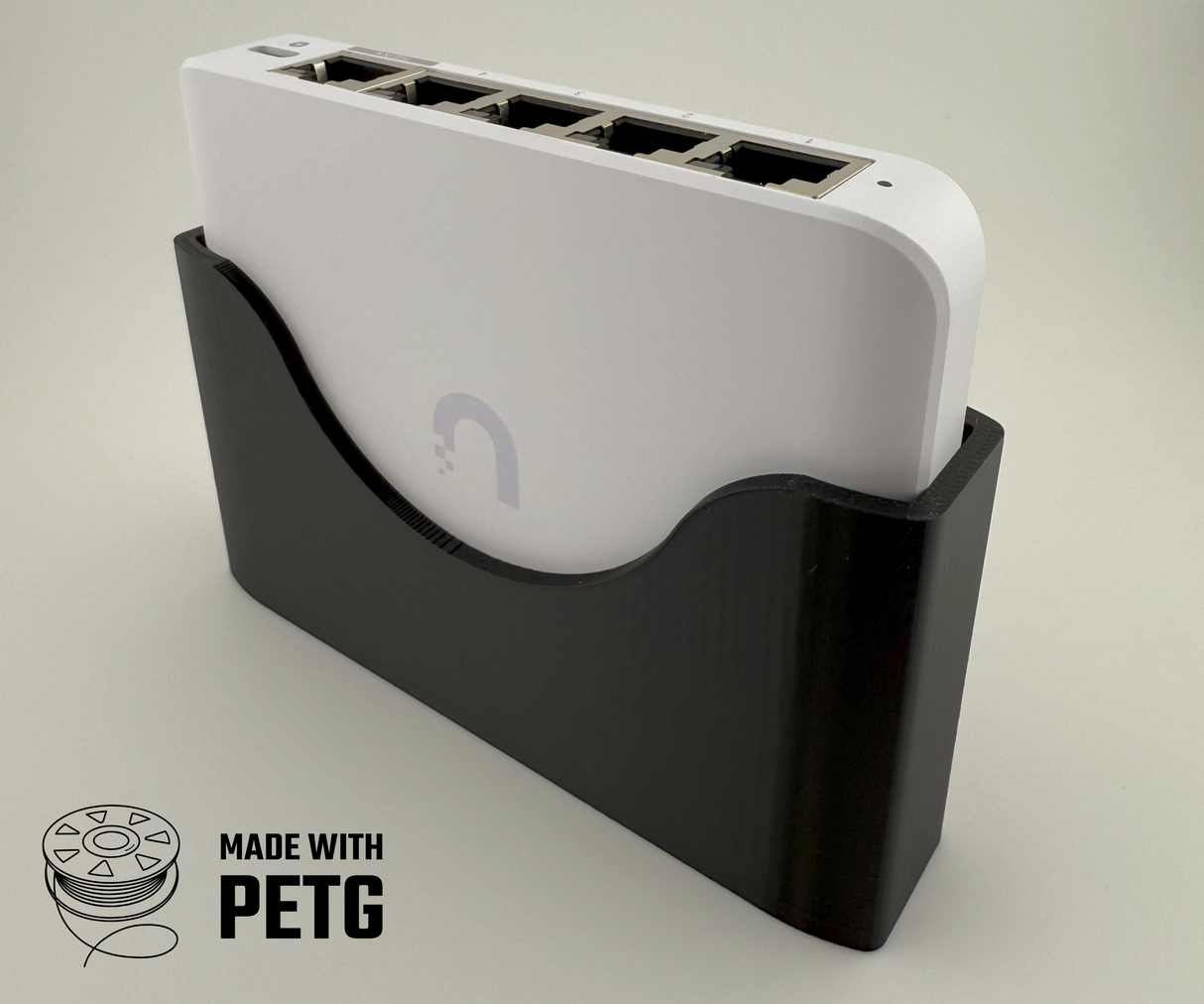 UniFi Flex Mini 2.5G | 1U Network Switch Holder | Wall Mount