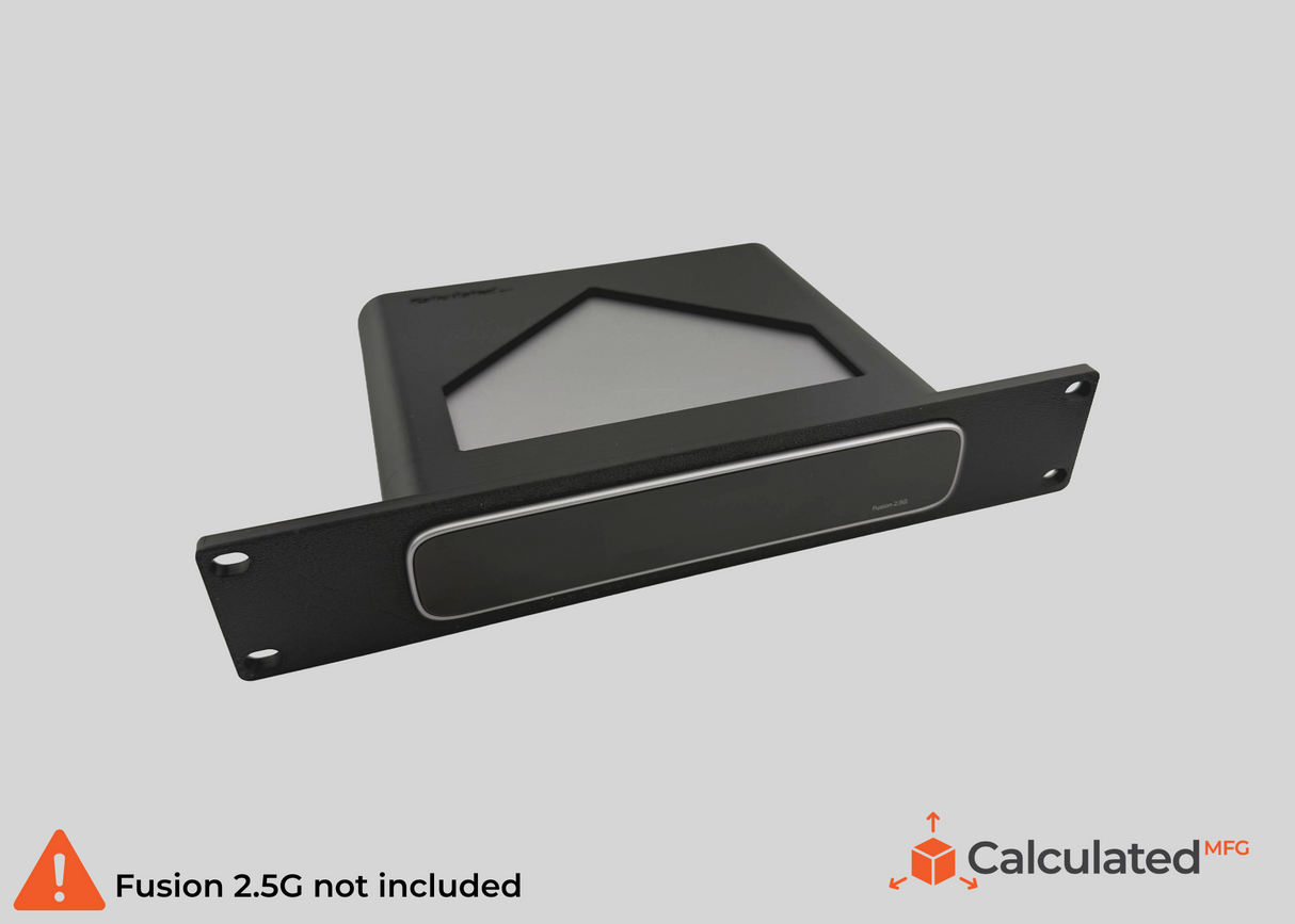 10 inch Rack Mount for Omada Fusion 2.5G Gateway | 1U Bracket | PETG | Optional 10-32 Rack Hardware