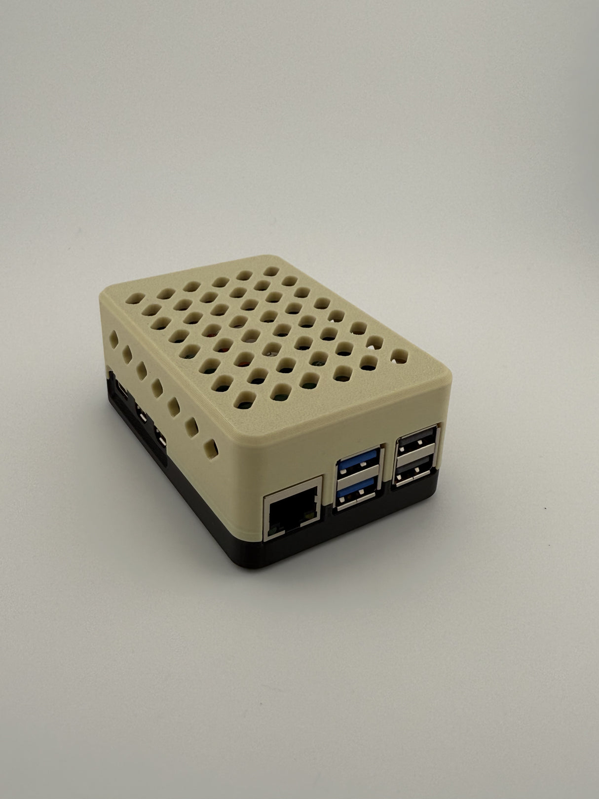 Raspberry Pi 5 Case | Compatible with Official Cooler & M.2 Hat | Raspberry Pi 5 Nvme M.2 ssd case