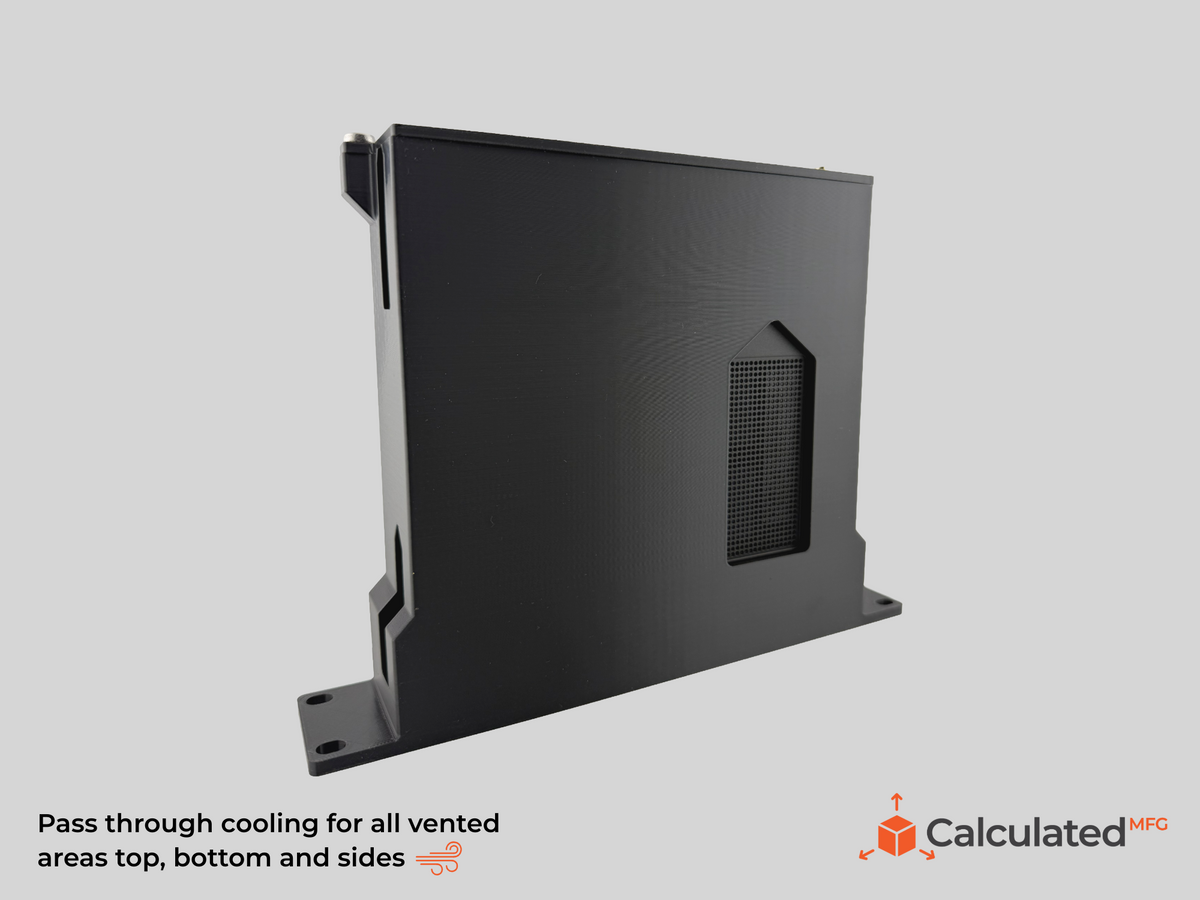 10" Rack Mount fits Lenovo ThinkCentre M90q Gen 1 / Gen 2 / Gen 3 | 1U 10-inch Lenovo ThinkCentre M90q mount