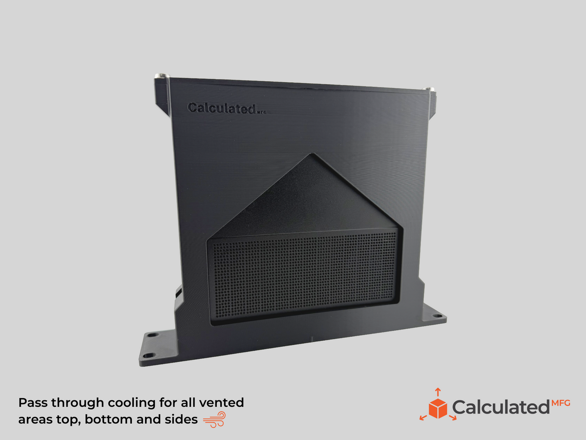 10" Rack Mount fits Lenovo ThinkCentre M90q Gen 1 / Gen 2 / Gen 3 | 1U 10-inch Lenovo ThinkCentre M90q mount