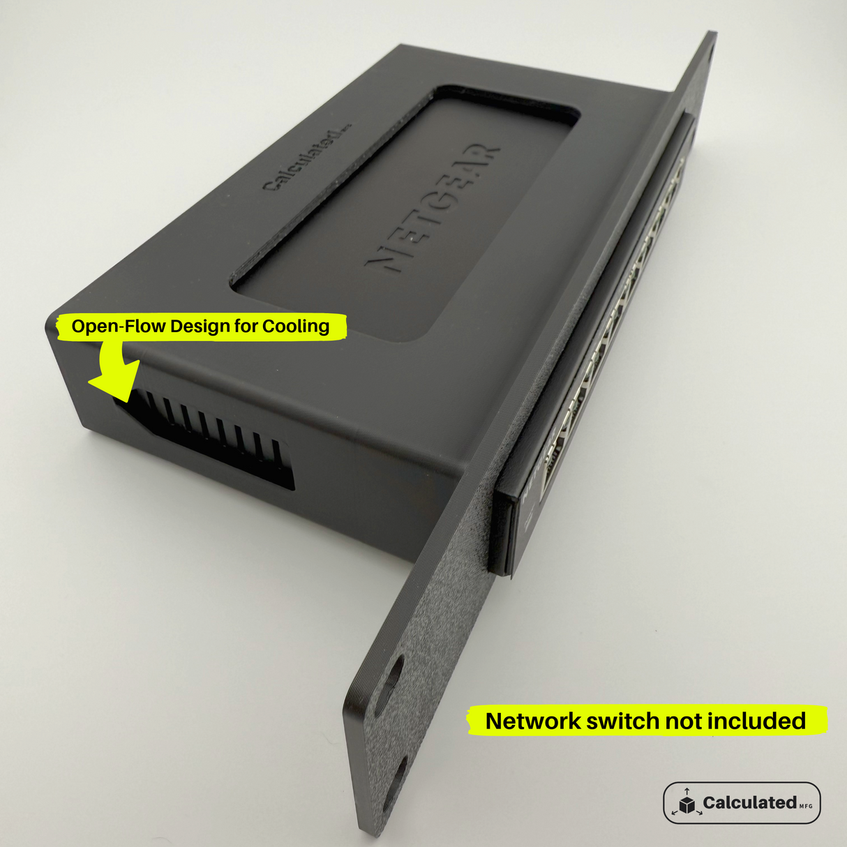 Netgear GS308E | Bracket for 8-Port Switch | 1U - 10in Rack Mount