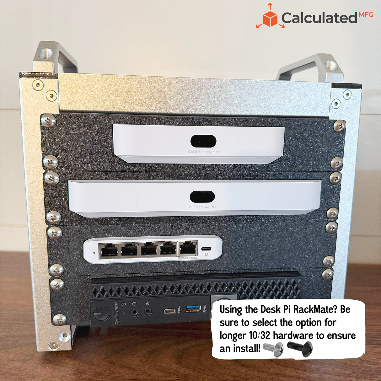 Unifi UCG Fiber | 1U Mount | 10" Rack Mount | Optional Hardware