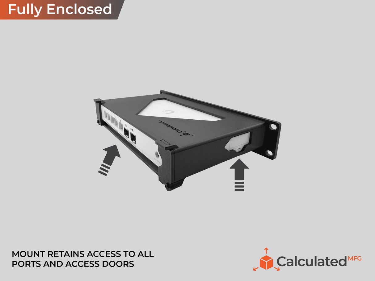 Unifi UCG Fiber | 1U Mount | 10" Rack Mount | Optional Hardware