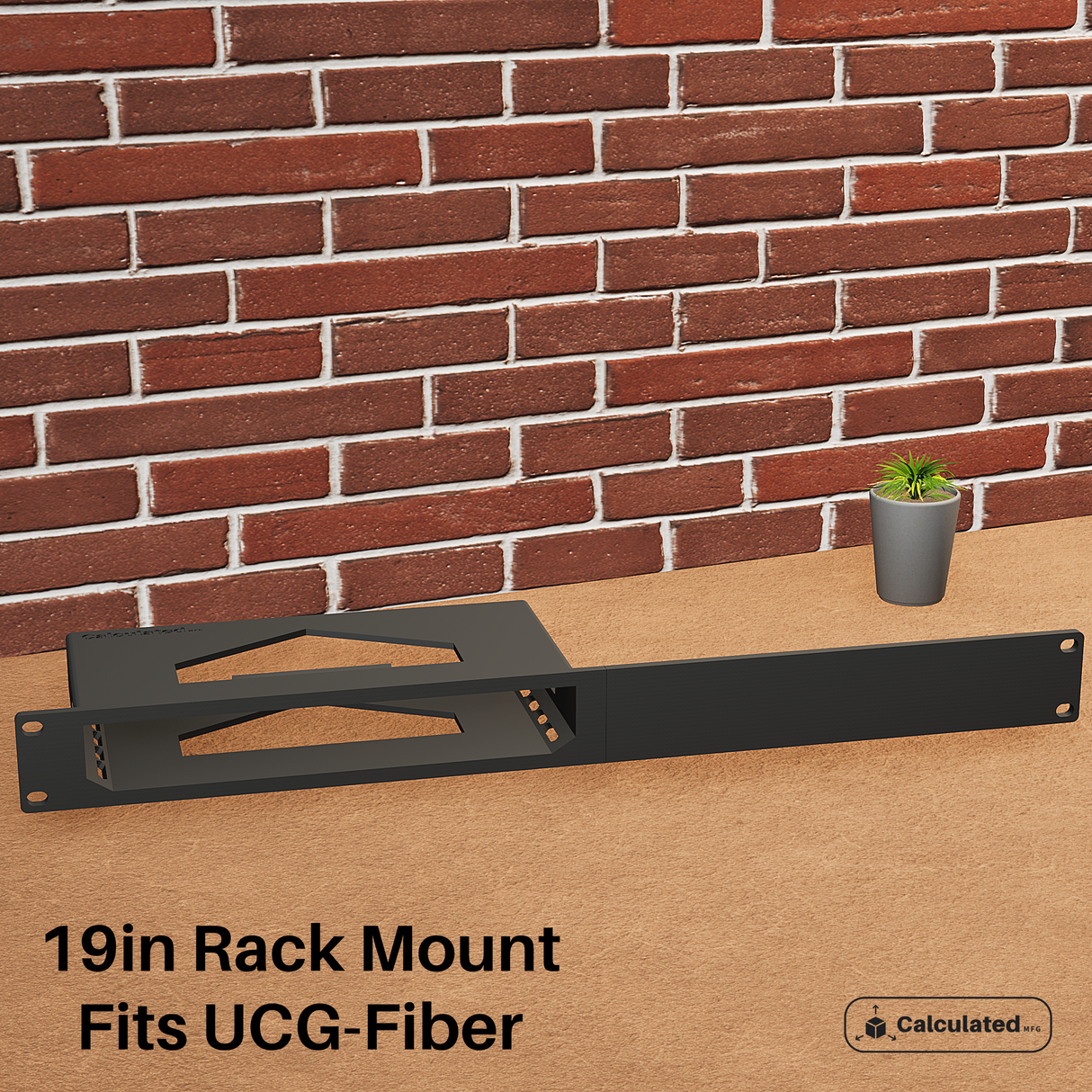 Unifi UCG Fiber | 19" Rack Mount | 1U Mount