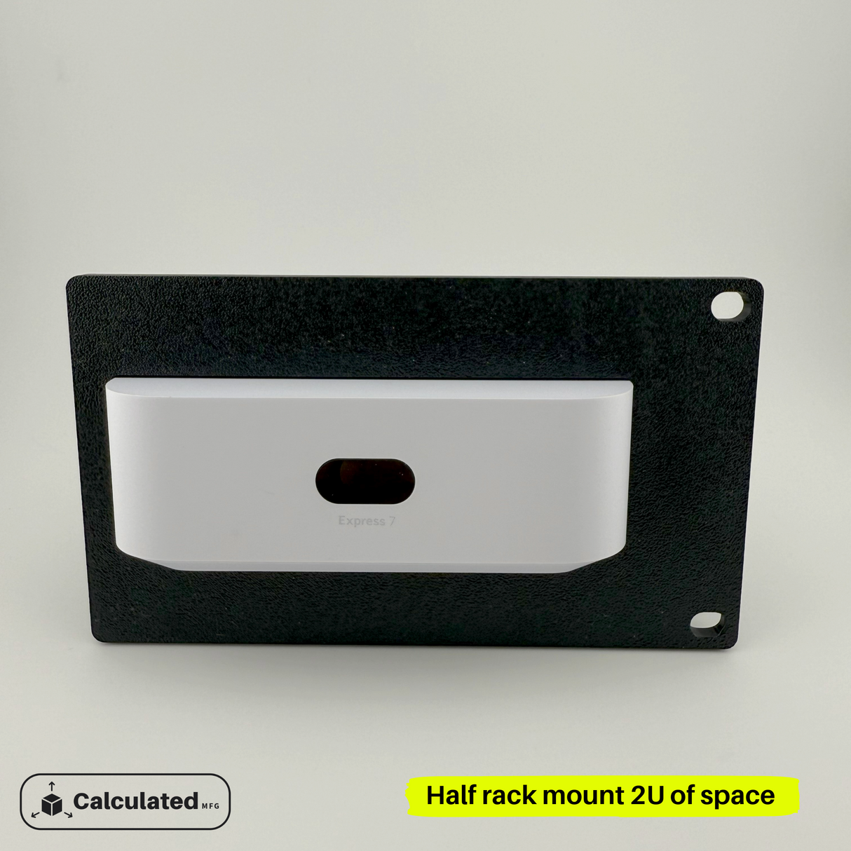 UniFi UX7 | Half Rack Server Mount | 2U Sturdy ventilated Bracket | Left or Right Configuration