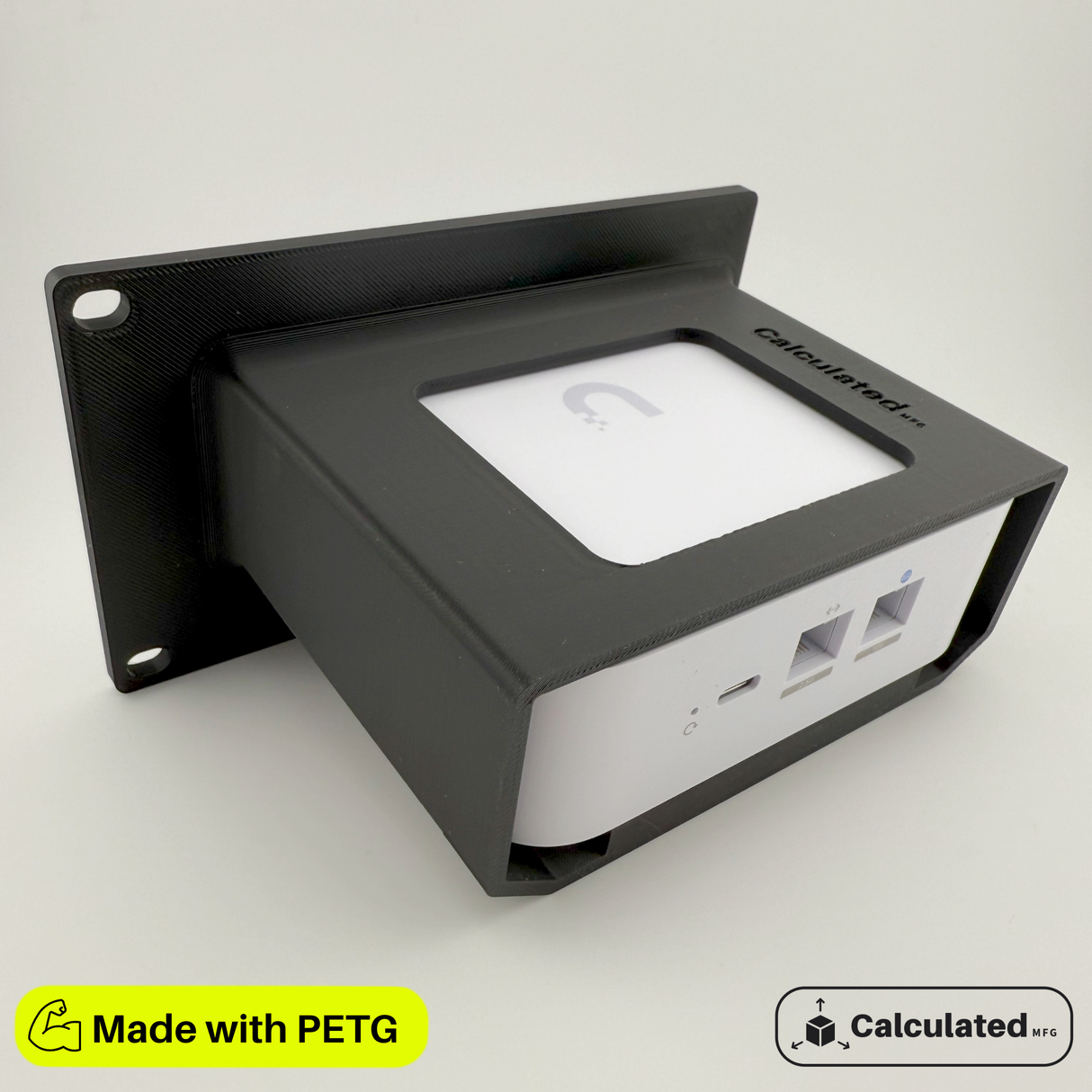 UniFi UX7 | Half Rack Server Mount | 2U Sturdy ventilated Bracket | Left or Right Configuration