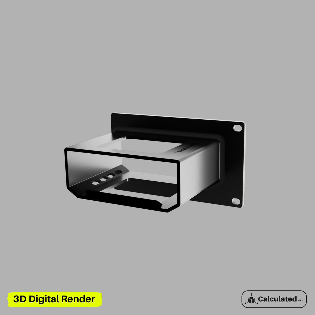 UniFi UX7 | Half Rack Server Mount | 2U Sturdy ventilated Bracket | Left or Right Configuration