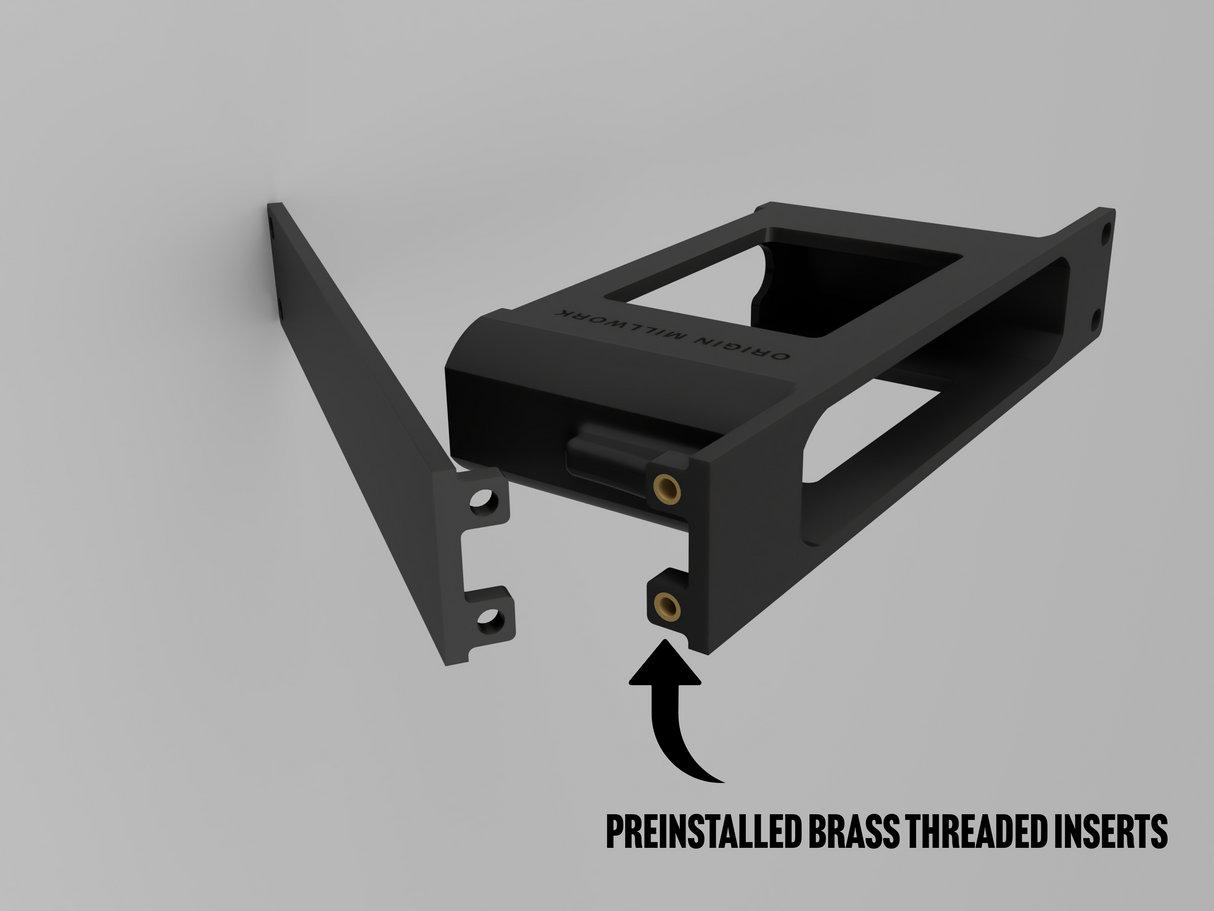 UniFi USW-Lite-8-POE | 19" Rack Mount | 1U Network Switch Holder