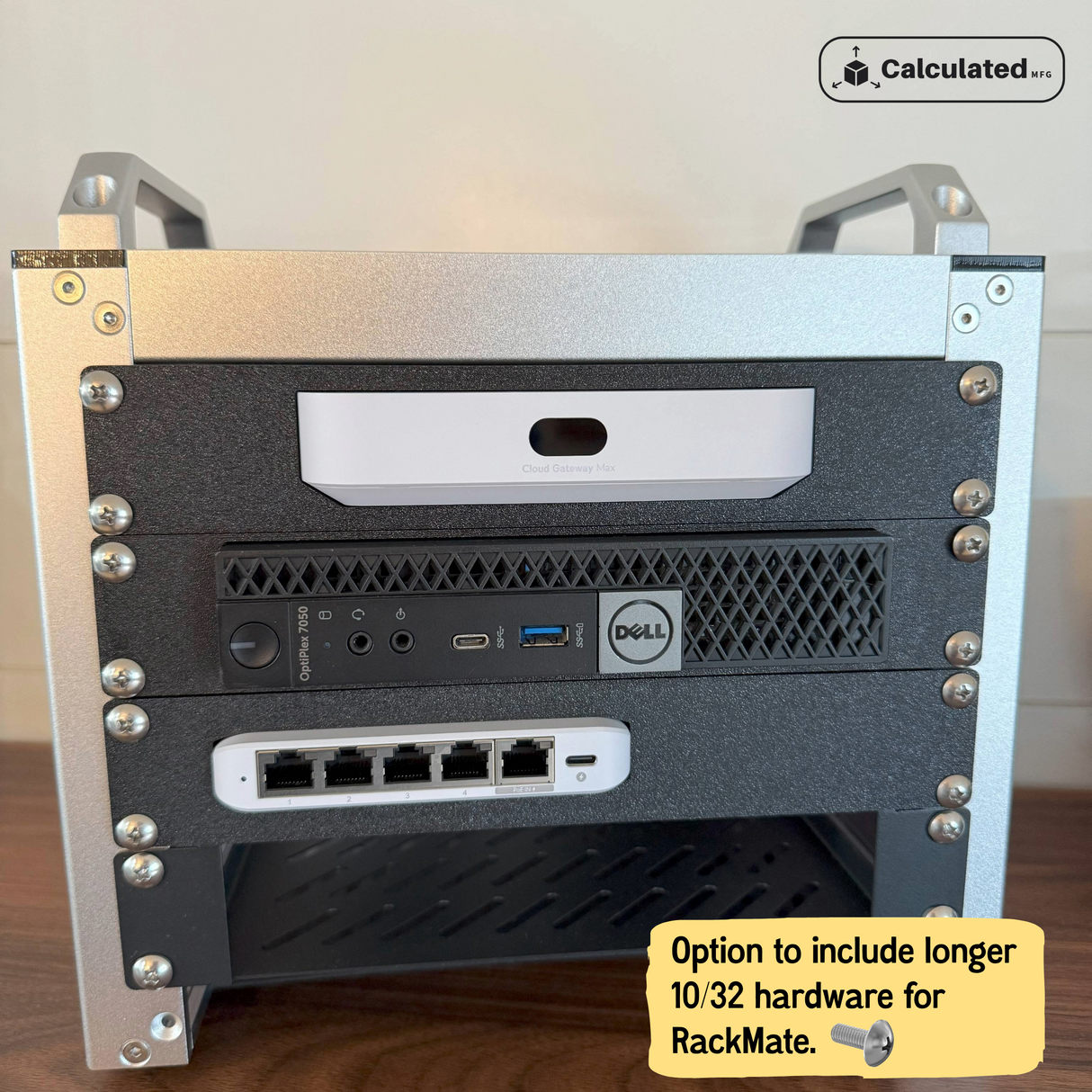 Dell Micro PC 1u Rack Mount for 10” Server Racks – Mount for Micro 3000, 5000, 7000 Series