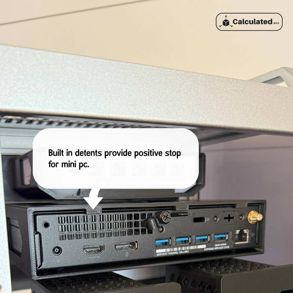 Dell Micro PC 1u Rack Mount for 10” Server Racks – Mount for Micro 3000, 5000, 7000 Series