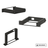 UniFi USW-Lite-16-PoE | PETG Mount w/ Brass Inserts | Fits Standard 10" Server Racks 1U