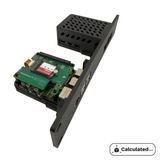 Raspberry Pi 5 Rack Mount | 10" 1U | PETG | Keystone Jack | Dual Pi or Single Pi works with M.2 Hat and active cooler