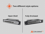 10in 1U Rack Mount fits UniFi USW-Flex-2.5G-8-PoE and USW-Flex-2.5G-8 | 1U Mount for Standard 10" Server Racks