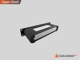 10in 1U Rack Mount fits UniFi USW-Flex-2.5G-8-PoE and USW-Flex-2.5G-8 | 1U Mount for Standard 10" Server Racks