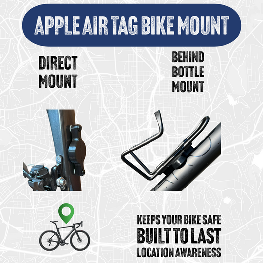 Apple Air Tag Bike Mount - Cycling Mount for Apple Air Tag