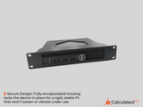 Dell Micro PC 1u Rack Mount for 10” Server Racks – Mount for Micro 3000, 5000, 7000 Series
