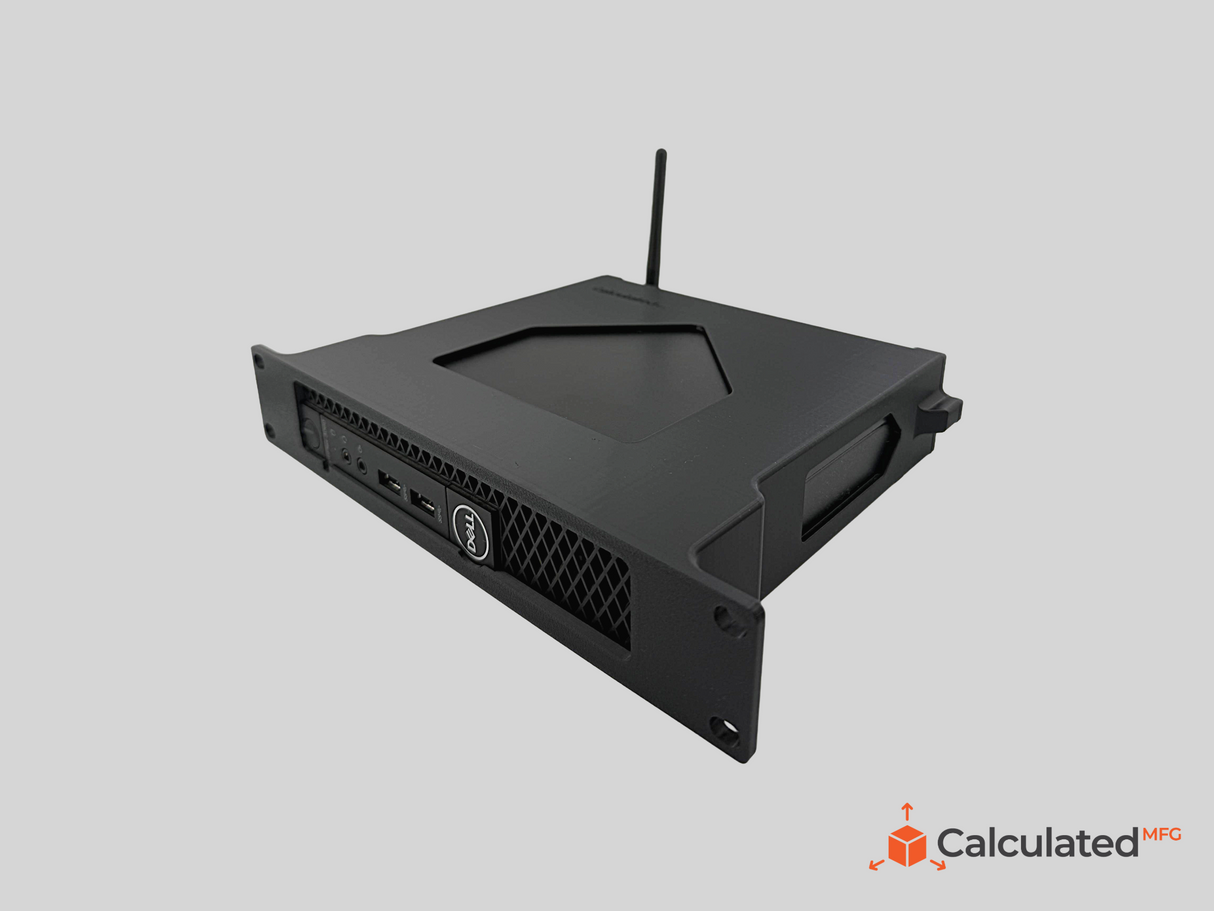 Dell Micro PC 1u Rack Mount for 10” Server Racks – Mount for Micro 3000, 5000, 7000 Series
