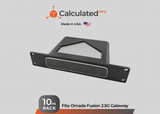 10 inch Rack Mount for Omada Fusion 2.5G Gateway | 1U Bracket | PETG | Optional 10-32 Rack Hardware