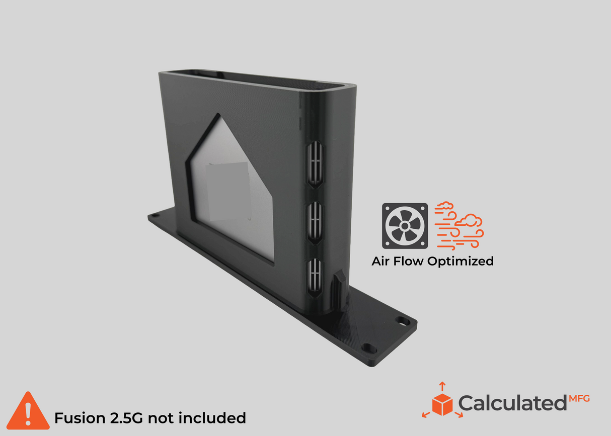 10 inch Rack Mount for Omada Fusion 2.5G Gateway | 1U Bracket | PETG | Optional 10-32 Rack Hardware