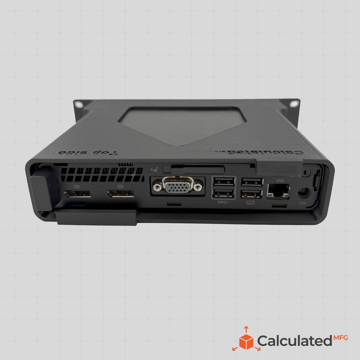 1U Rack Mount for HP ProDesk & EliteDesk Micro PCs (G3/G4/G5) | Fits 10” Server Racks