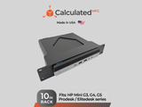 1U Rack Mount for HP ProDesk & EliteDesk Micro PCs (G3/G4/G5) | Fits 10” Server Racks