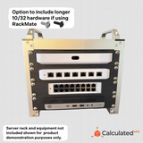 1U Rack Mount for HP ProDesk & EliteDesk Micro PCs (G3/G4/G5) | Fits 10” Server Racks
