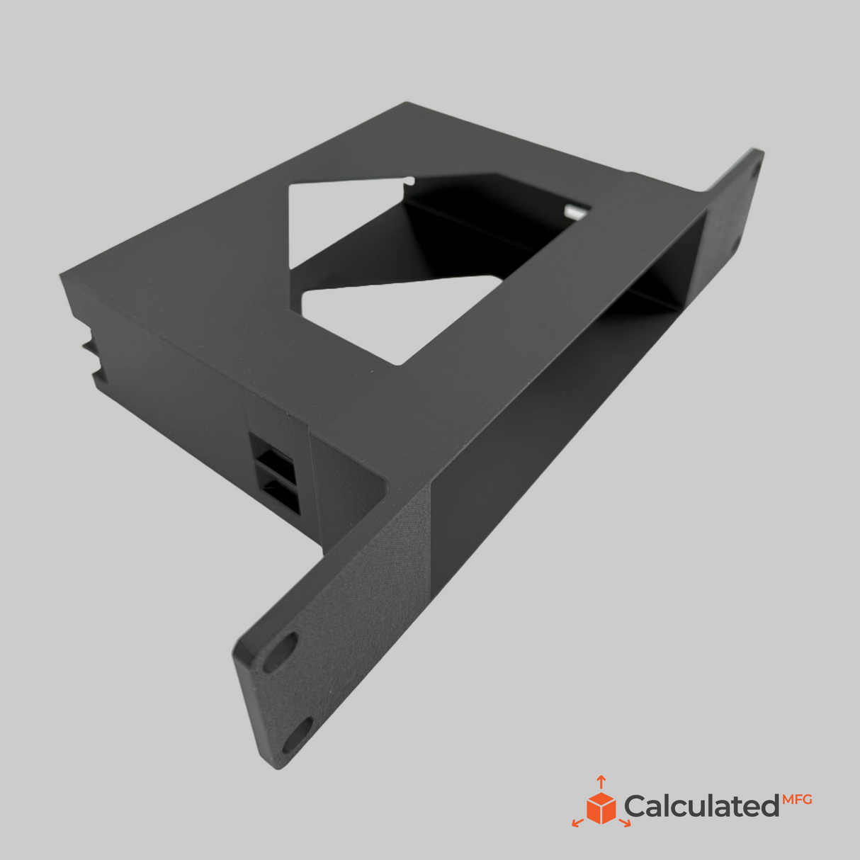 10 inch Rack Mount for ICY Dock MB326SP-B & MB038SP-B | 3D Printed JBOD Enclosure Bracket | PETG | Optional 10-32 Rack Screws