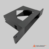 10 inch Rack Mount for ICY Dock MB326SP-B & MB038SP-B | 3D Printed JBOD Enclosure Bracket | PETG | Optional 10-32 Rack Screws