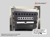 10" Rack Mount fits Lenovo ThinkCentre M90q Gen 1 / Gen 2 / Gen 3 | 1U 10-inch Lenovo ThinkCentre M90q mount