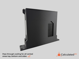 10" Rack Mount fits Lenovo ThinkCentre M90q Gen 1 / Gen 2 / Gen 3 | 1U 10-inch Lenovo ThinkCentre M90q mount