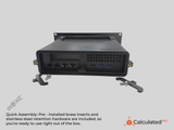 2U 10" Rack Mount for Minisforum MS-01 / MS-A2 / MS-R1 | Anti-Sag High Airflow Mount