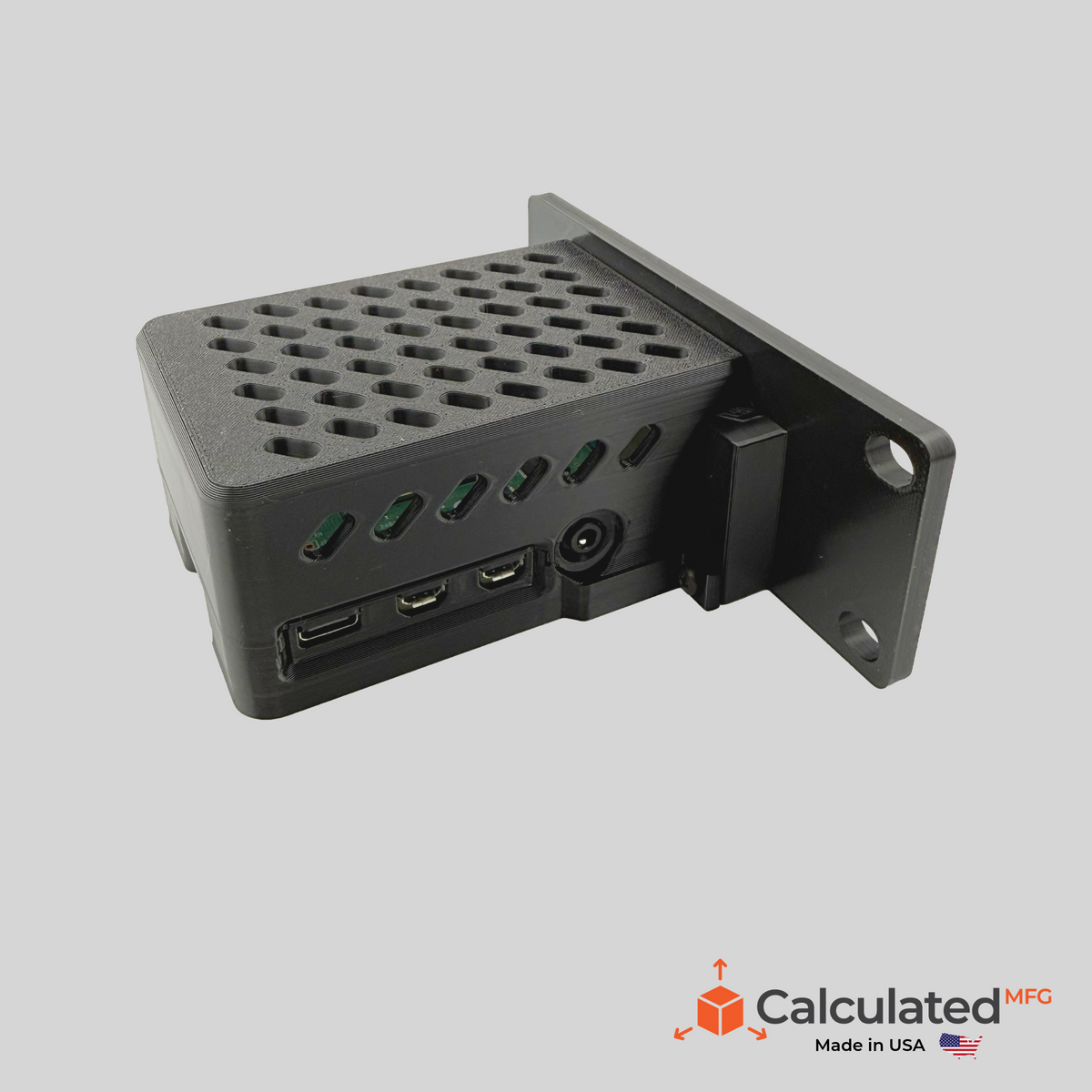 1U 10" / 10-inch Rack Mount for Raspberry Pi 4 Model B | Dual or Single Pi | Keystone Jack Options