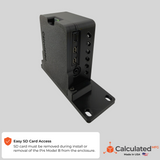 1U 10" / 10-inch Rack Mount for Raspberry Pi 4 Model B | Dual or Single Pi | Keystone Jack Options