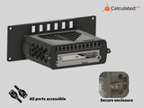 2u 10-inch Rack Mount for Protectli FW6A, FW6B, FW6C Network Appliance Mount
