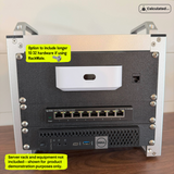 TP-Link TL-SG108E or TL-SG108 | Bracket for 8-Port Switch | 1U - 10in Rack Mount
